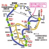 東武鉄道ハイキング大会コース図