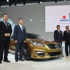 スズキ、プレスカンファレンスのようす