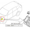 改善箇所説明図（アウトランダー PHEV）