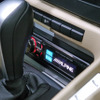 本格的5.1chサラウンドを楽しめたBMWのデモ。写真は高機能オーディオプロセッサー・PKG-H800のコントローラー・RUX-C800、