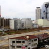 抜け殻となった梅田貨物駅（2013年4月末）