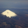 東京発徳島行きJEX1433便から見た富士山（2013年4月）