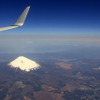 東京発徳島行きJEX1433便から見た富士山（2013年4月）