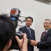 マツダ 社長交代発表会