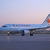 バイオ燃料での実演飛行を行ったエア・カナダの航空機