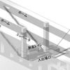 斜め上方からの透視図。