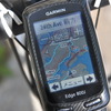 ガーミン『Edge 800J』中間休憩ポイントでの走行ログ確認