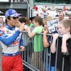 インディ500に参戦中の佐藤琢磨選手