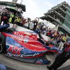 現在ポイントランク2位のマルコ・アンドレッティは予選3位。写真：IndyCar