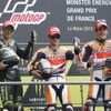 MotoGP ダニ・ペドロサ選手(中央)、マルク・マルケス選手(右)