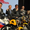 ホンダ・CBR125Rほか二輪発表会のようす