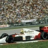 1989年のF1ブラジルGPのマクラーレンホンダ。ドライバーはアイルトン・セナ選手