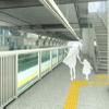 奥津軽駅ホームのイメージ。