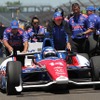 インディ500、ピットストップ・チャレンジでの琢磨は1回戦敗退