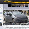 米『LEFT LANE』が掲載した次期トヨタプリウスの公道開発テストの写真