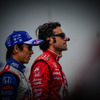 佐藤琢磨（左）とダリオ・フランキッティ。写真：IndyCar