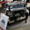 天然ガス向けに専用チューニングを施した、トラック用天然ガスエンジン