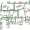 「東北ローカル線パス」の自由乗降区間。