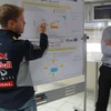 ポールリカールで行われたインフィニティ車の開発テストに参加したベッテル選手