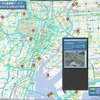 通れた道マップ＋施設情報＋投稿（通行実績・交通量を地図上に色で区分し表記）