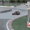 ベル・アイル市街地コースのバーチャルラップ（動画キャプチャ）