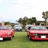 アバルト・850アレマーノS(左）とランチア・ラリー037(右)