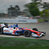 佐藤琢磨は年間王座争いで6位に後退。トップとは31点差だ。写真：IndyCar
