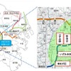 「相鉄いずみ野線沿線環境未来都市」の対象エリア。