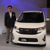 三菱自動車の新型軽自動車『eKワゴン』発表会