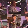 「相鉄JAZZトレイン」では鉄道マニアの向谷実さん（中央上）も演奏する。