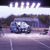 【自動車アセスメント2004】写真蔵…衝撃で吹っ飛ぶ ラフェスタ