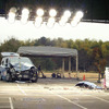 【自動車アセスメント2004】写真蔵…衝撃で吹っ飛ぶ ラフェスタ