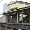 御殿場線の下土狩駅に設置されたエレベーター（ホーム側）。3月から使用を開始した。