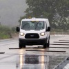 無人走行するフォードの耐久テスト車