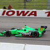 オーバル初優勝を決めたヒンチクリフ。写真：IndyCar