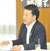 義務化を検討するなら、助成も必要と話す笹川博義代議士（26日・自民党本部）