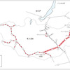 モンゴル鉄道計画の路線図。日本工営はタバントルゴイ～チョイバルサン間など1600kmのコンサルタント業務を行う。