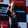 F1 ドイツGP 2013年 優勝のベッテル（レッドブル）