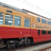 富山地鉄が京阪電鉄から購入する8000系30番台（旧3000系）の8831号。8月中旬から運用を開始する。