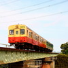 久留里線で運用されていた頃のキハ30形（前）とキハ38形（後）の2両編成。このほどキハ30・37・38形6両が水島臨海鉄道に引き取られた。2014年3月末から運行を開始する予定。