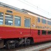 富山地鉄が京阪電鉄から購入した2階建て車の8831号。前回の撮影会では同車の改造の様子などを見ることができたという。