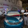 日産のメキシコ累計生産400万台目となった新型ノート