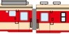 復活「ちどり」はキハ48形2両編成での運転だが、キハ58系列で運転されていた頃の塗装をラッピングで再現する。