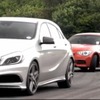 メルセデスベンツA45AMG 4マチックとBMW M135iの比較テスト