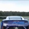 次期ホンダ（アキュラ）NSXのプロトタイプの走行シーン