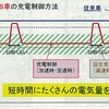 従来車とIS車の充電制御方法