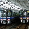 北陸本線で運用されているJR西日本の521系。IRいしかわ鉄道も521系を10両（2両編成5本）導入し、このうち3本はJR西日本から譲り受ける。
