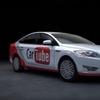 車とYouTubeが合体した「Car Tube」の仮想映像