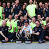 2013年 ドイツGPで勝利したレッドブルのセバスチャン・ベッテル
