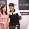 左：吉田由美　右：リュ・シウォン（ランボルギーニ・ブランパン・スーパートロフィオ 第3戦）